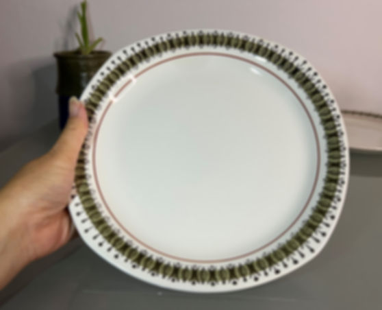 Upsala-Ekeby Gefle, Safari Dinner Plate by Helmer Ringström