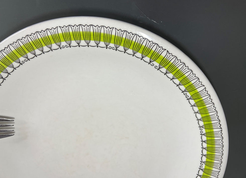 縮圖：Rare Rörstrand Cirena Dinner Plate (Handpainted)
