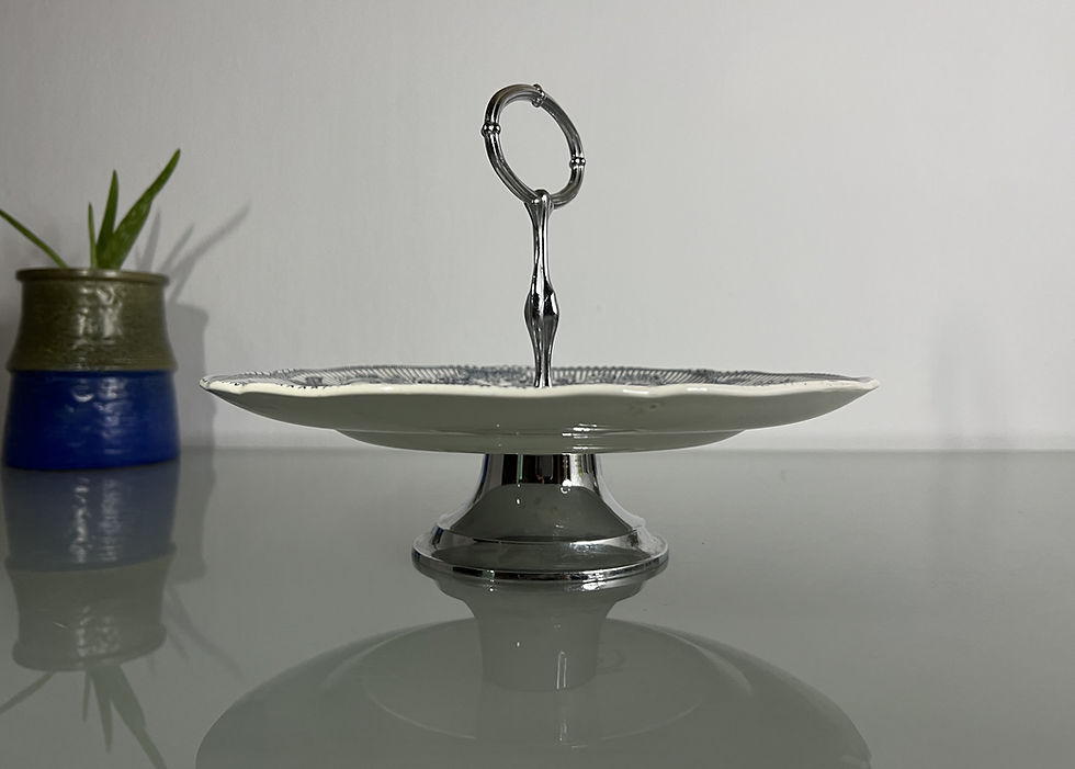 縮圖：Enoch Wedgwood Regency One Layer Cake Stand