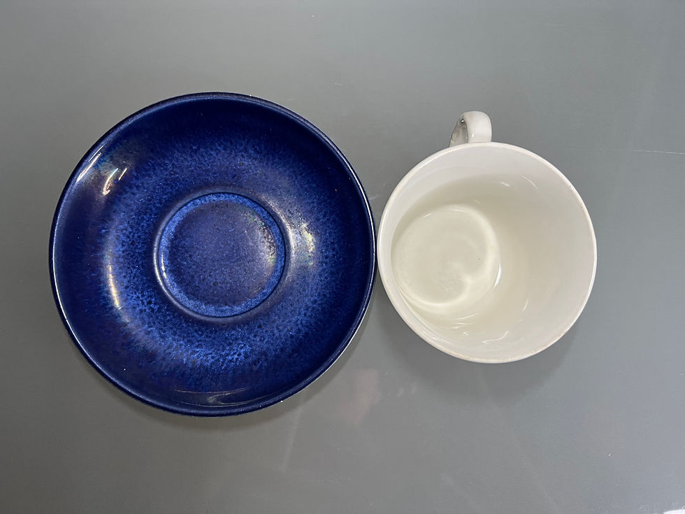 サムネイル： Gefle Fyr (Blue Version) Coffee Cup Set by Arthur Percys