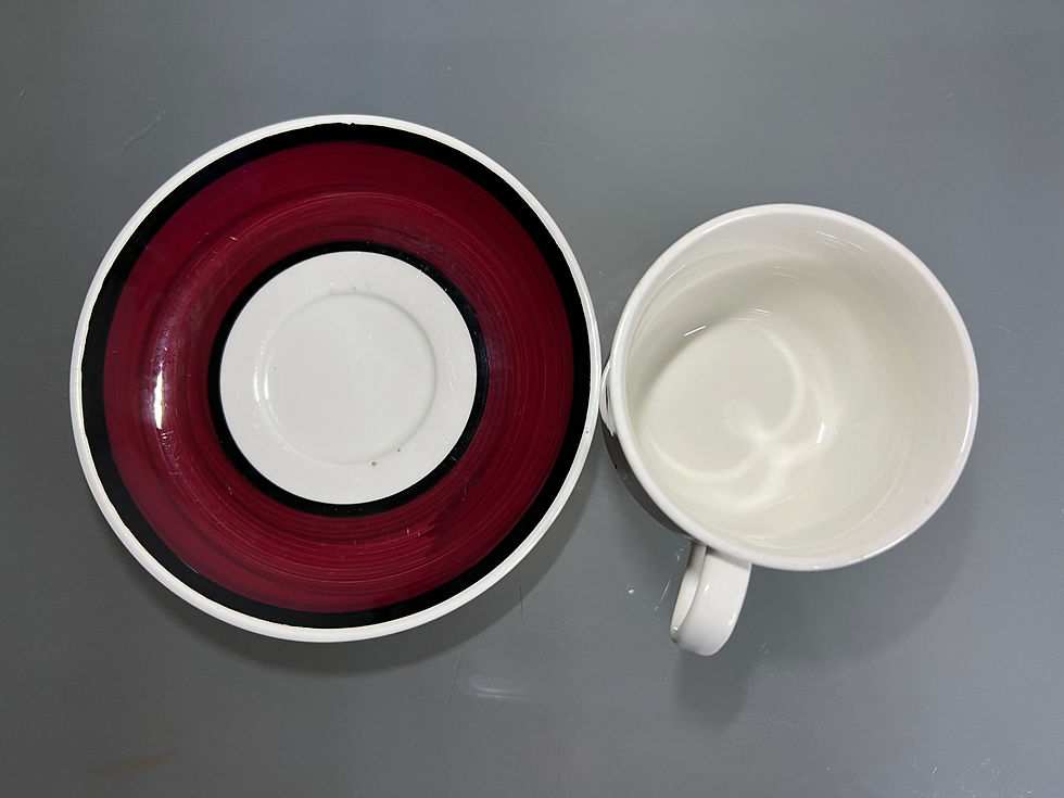 Thumbnail: Rörstrand Carmen Coffee Cup Set by Carl-Harry Stålhane