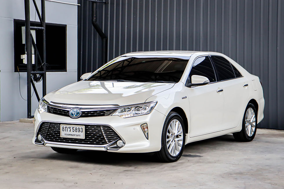 TOYOTA CAMRY 2.5 HYBRID PREMIUM A/T 2015 WHITE 8กร-5893