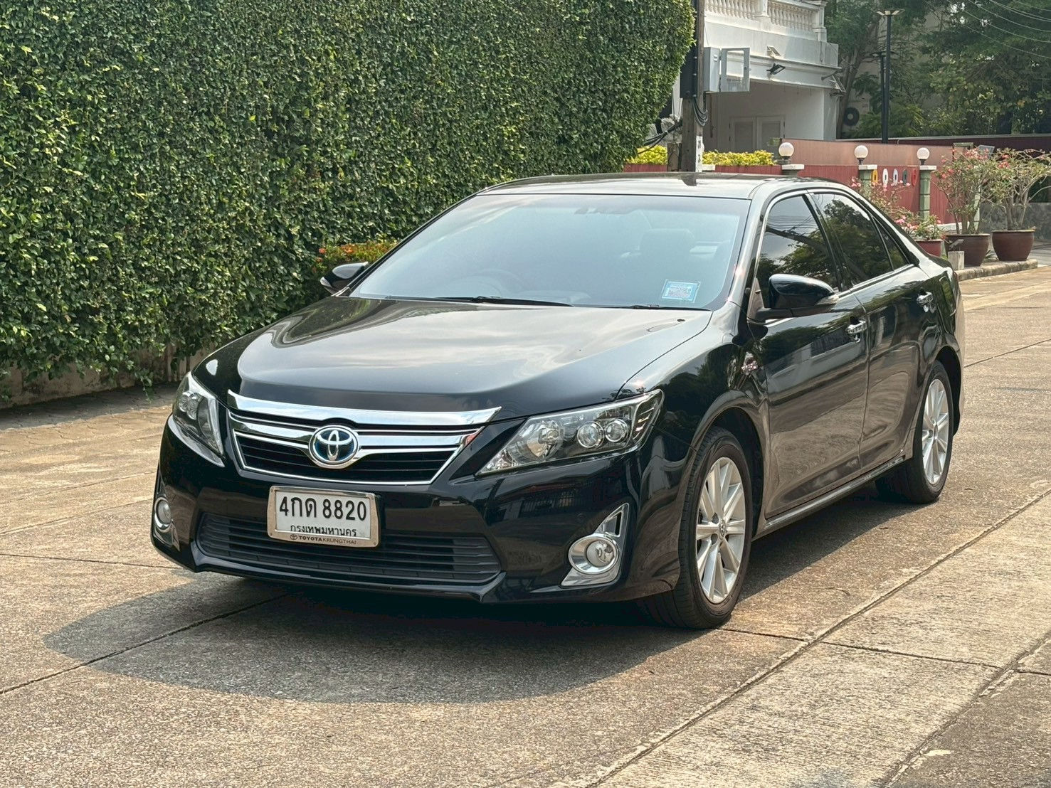 TOYOTA CAMRY 2.5 HYBRID DVD A/T 2015 BLACK 4กด-8820