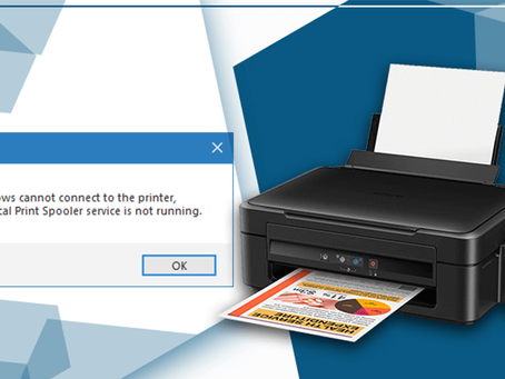 Sửa lỗi The Print Spooler Service is not running