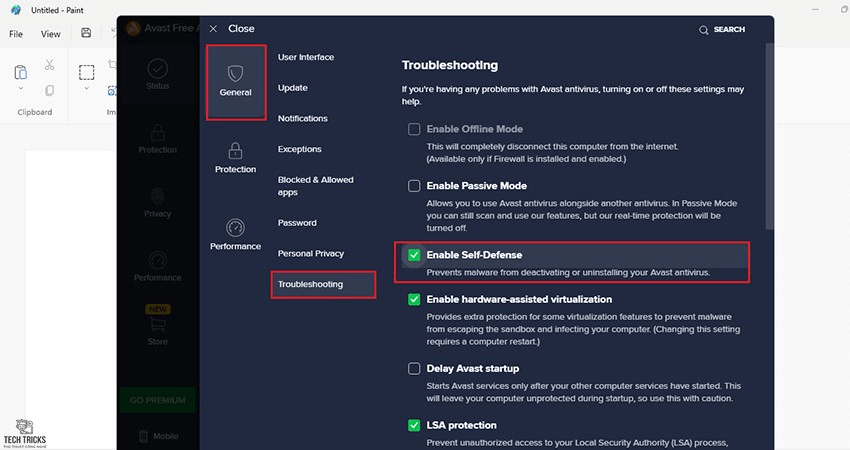 Cách tắt tạm thời Avast Free Antivirus trên Windows
