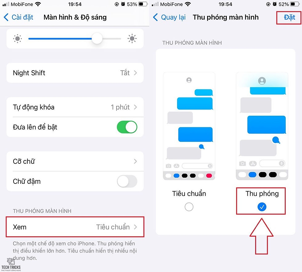 Cách tăng kích thước bàn phím trên iPhone