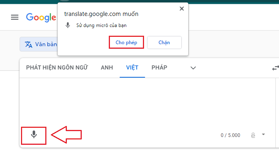 Cách soạn thảo văn bản bằng giọng nói tiếng Việt