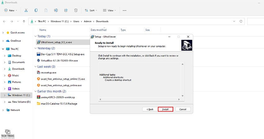 Hướng dẫn cài đặt UltraViewer trên Windows