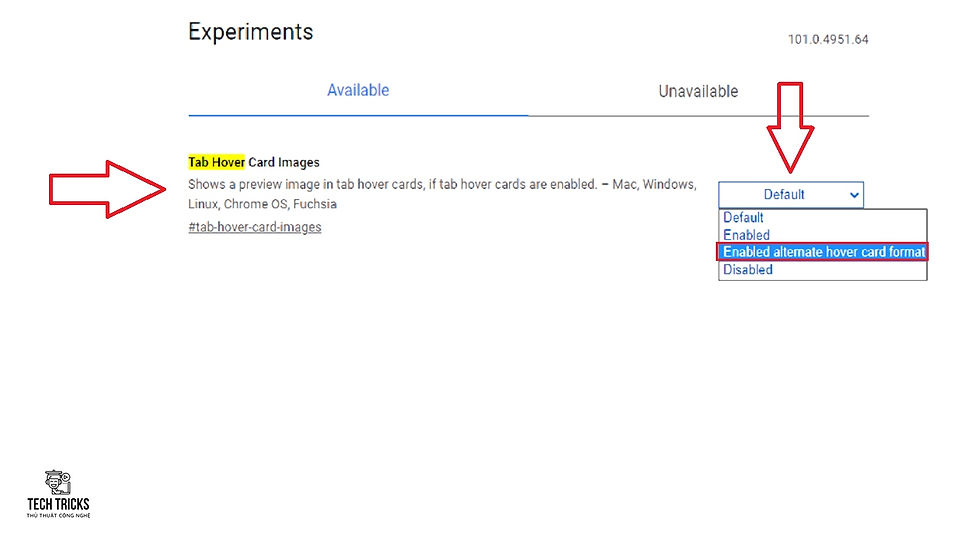 Cách bật tính năng Tab Preview trên Google
