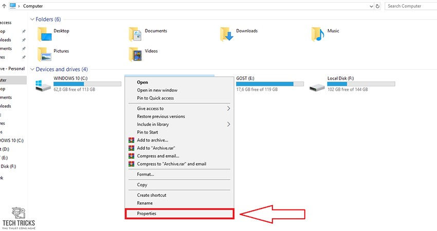 Khắc phục lỗi access is denied trên Windows