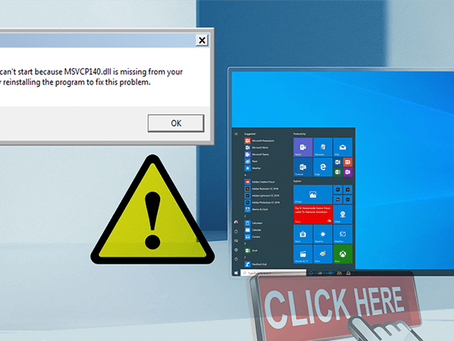 Cách sửa lỗi msvcp140.dll is missing trên Windows