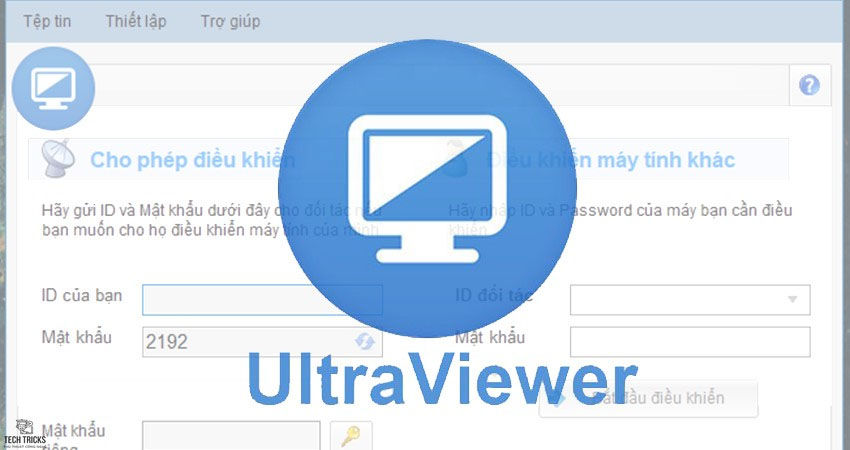 UltraViewer - phần mềm điều khiển máy tính từ xa