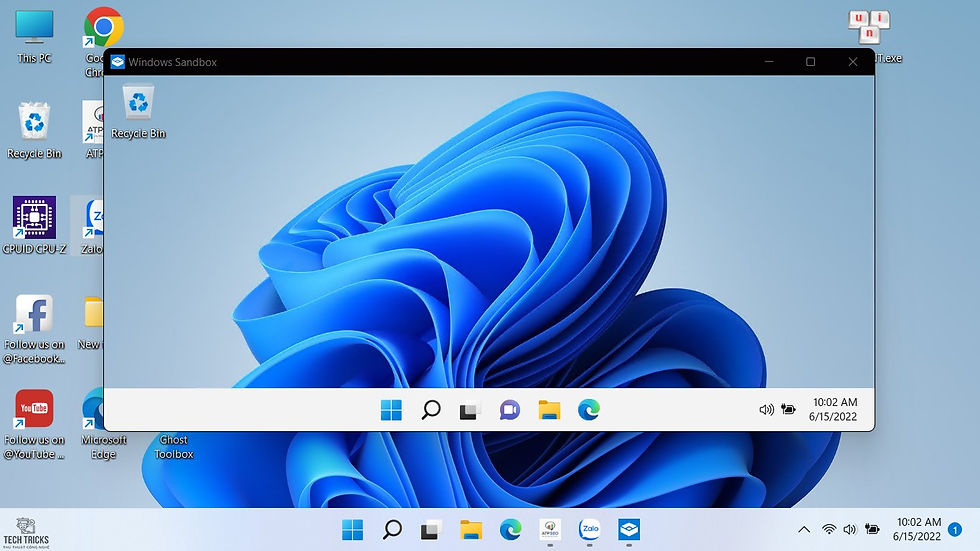 Cách bật Windows Sandbox trên Windows 11