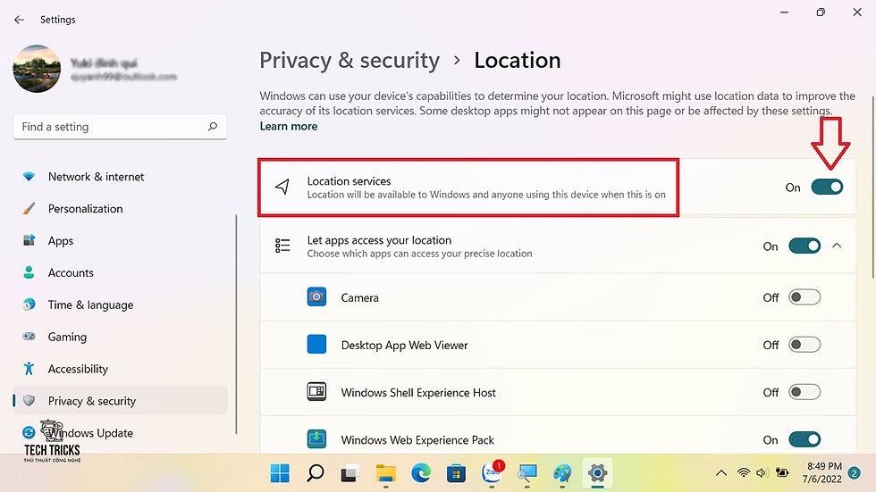 Cách thiết lập Find My Device trên Windows 11
