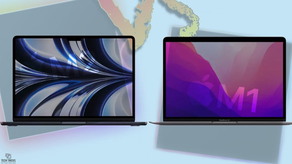 So sánh giữa MacBook Air M2 và MacBook Air M1
