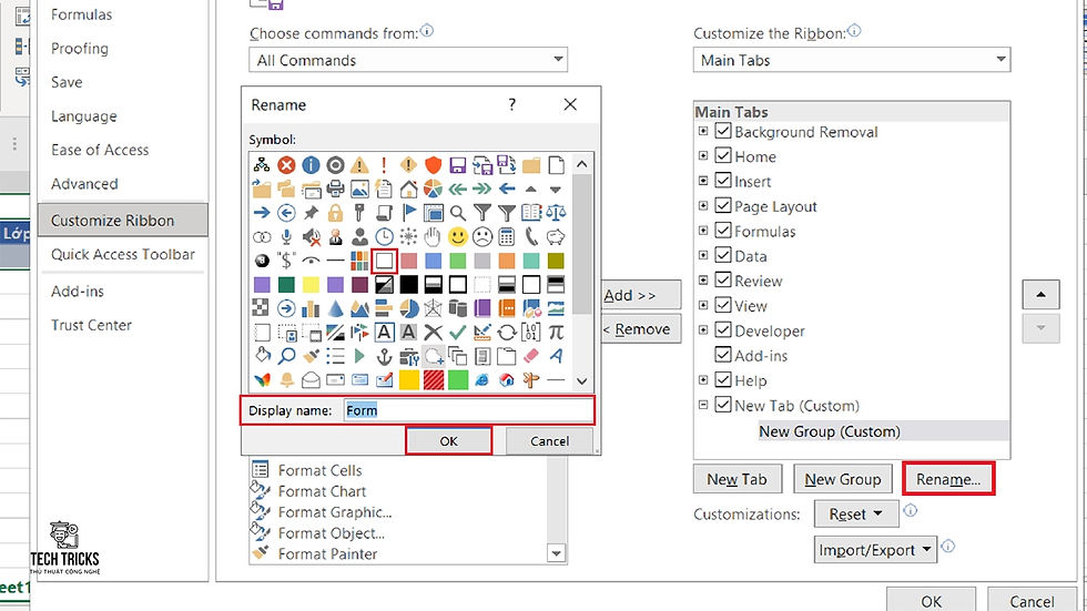 Cách tạo Form trong Excel giúp nhập dữ liệu hiệu quả