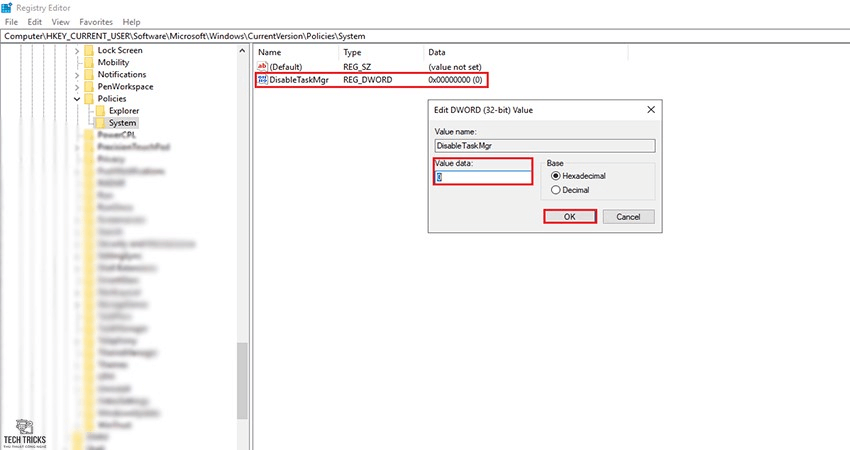 Sửa lỗi Task Manager bị vô hiệu hóa trên Windows 11
