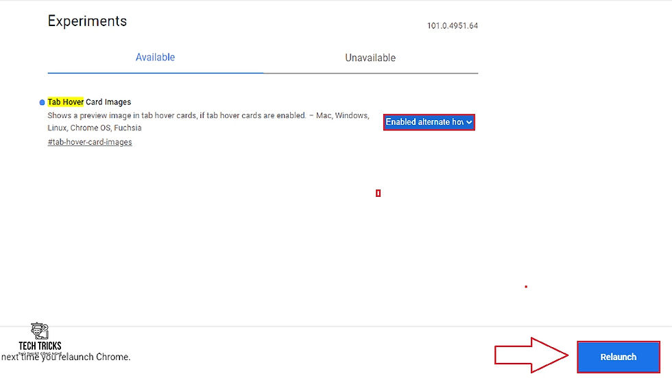 Cách bật tính năng Tab Preview trên Google