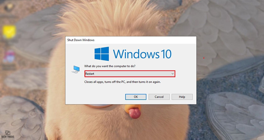 Sửa lỗi Unknown Hard Error trên Windows 10 bằng Command Prompt