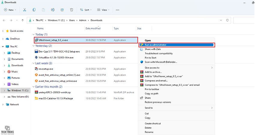 Hướng dẫn cài đặt UltraViewer trên Windows