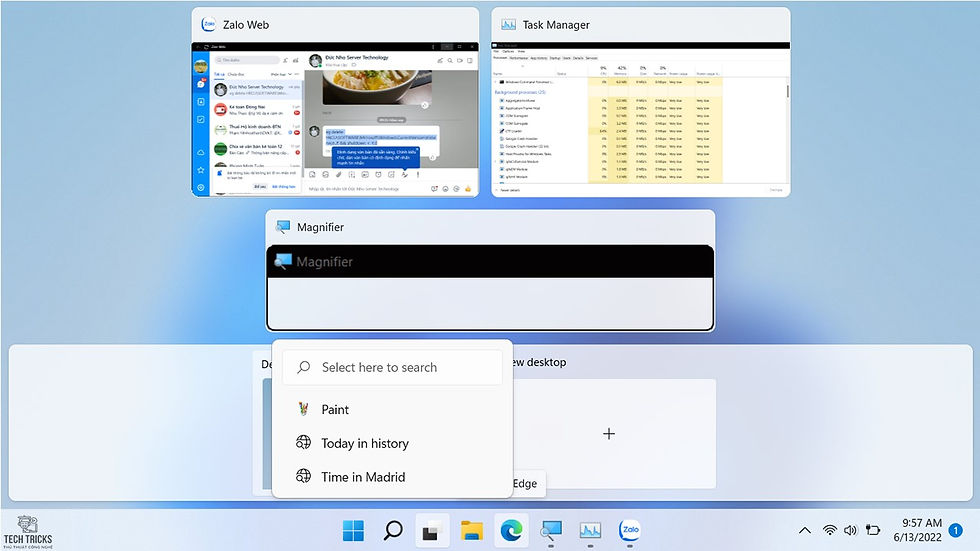 Khắc phục thanh Taskbar bị đơ Trên Windows 11