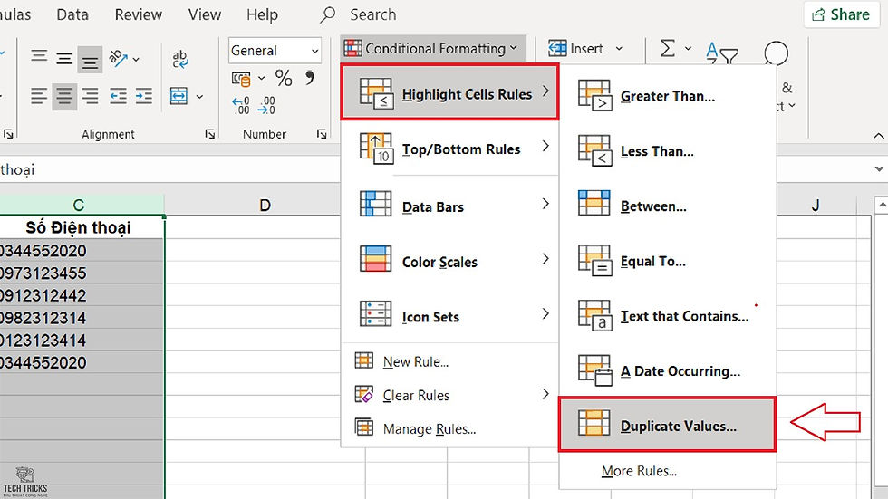 Cách xóa nội dung trùng trong excel nhanh chóng
