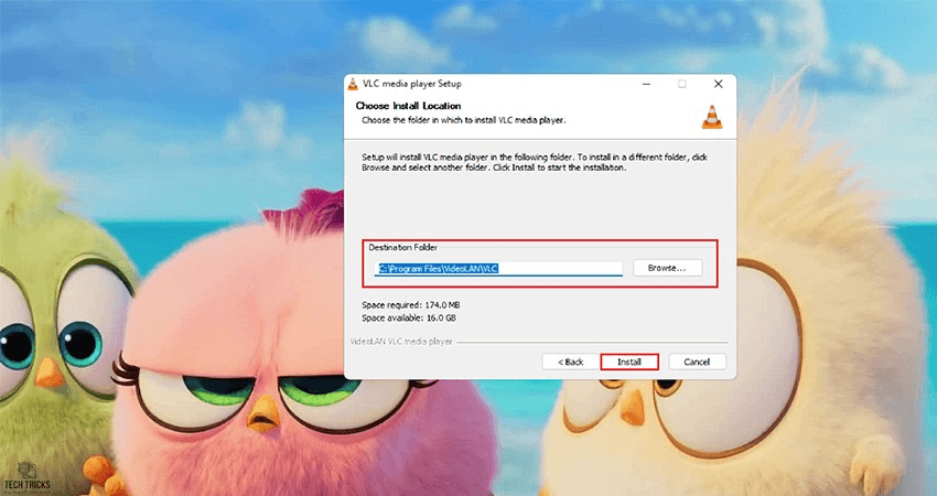 Cài đặt VLC Media Player trên máy tính Windows