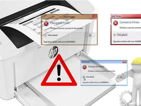 Sửa lỗi Windows cannot connect to the printer