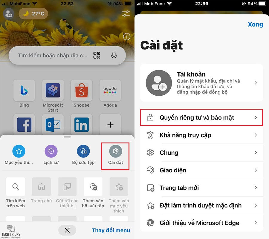 Cách chặn quảng cáo trên Microsoft Edge