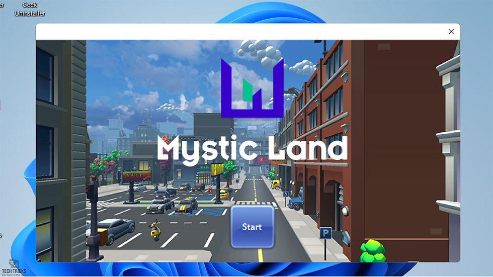 Kiếm tiền từ dự án game Mystic Land