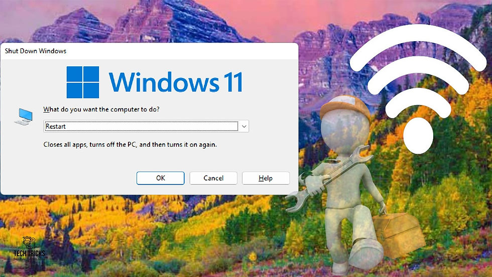 Khắc phục sự cố Wifi trên Windows 11