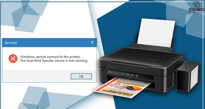Sửa lỗi The Print Spooler Service is not running
