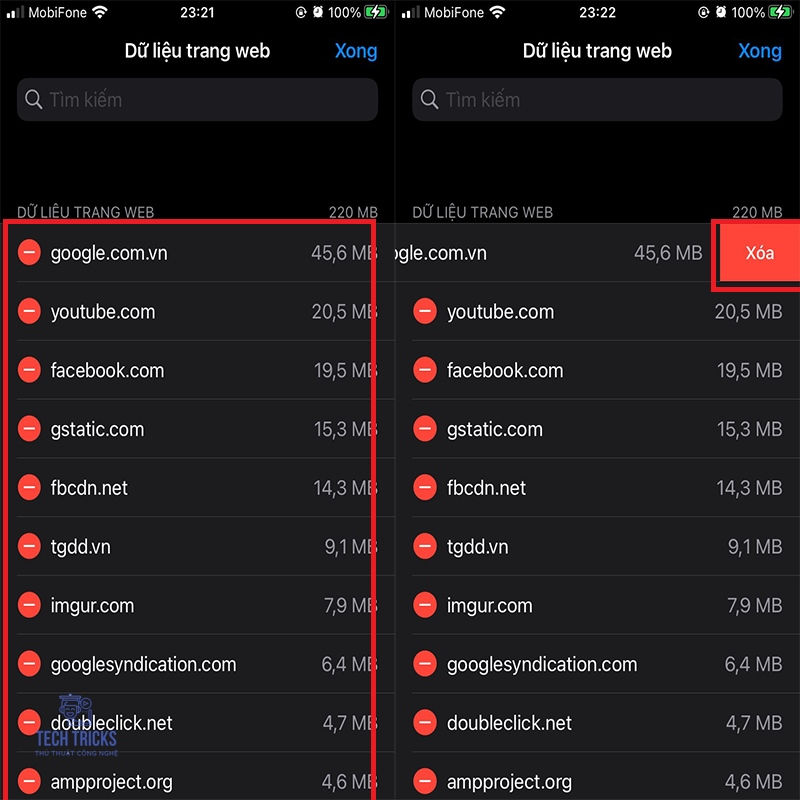 Cách giải phóng dung lượng trên iphone