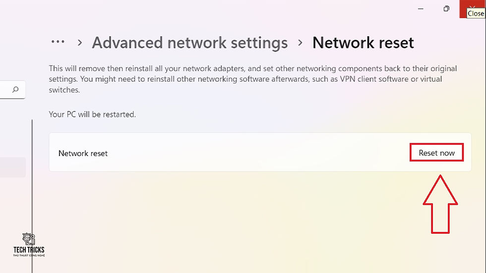Khắc phục sự cố Wifi trên Windows 11