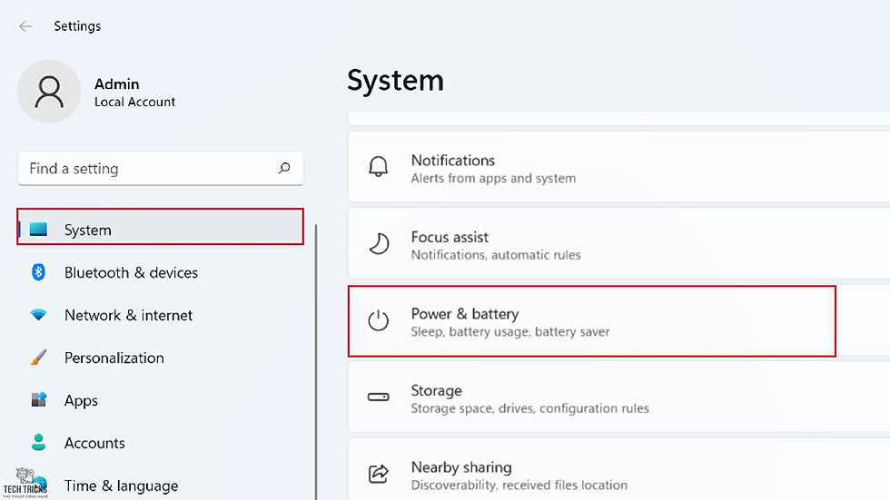 Cách tiết kiệm pin trên windows 11