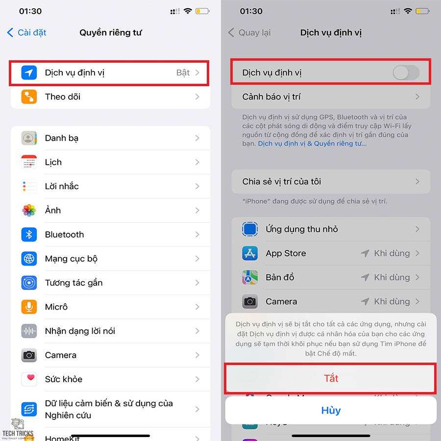 Khắc phục hao pin cho iPhone trên iOS 16