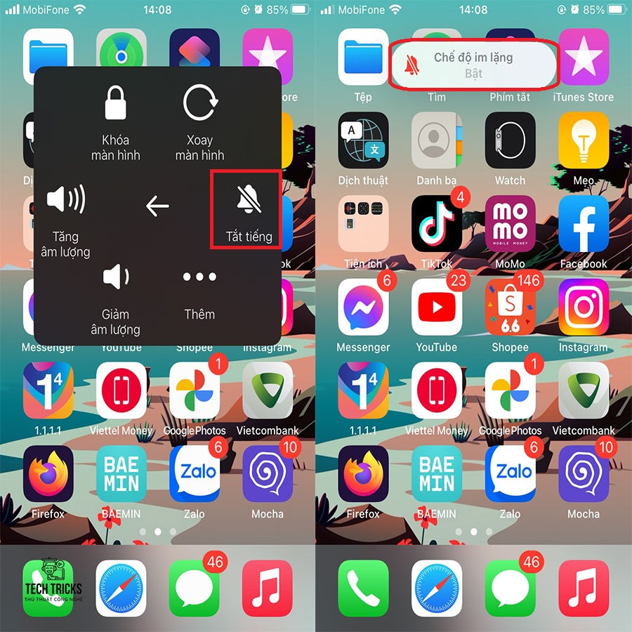 Cách tắt tiếng bàn phím trên iPhone hiểu quả