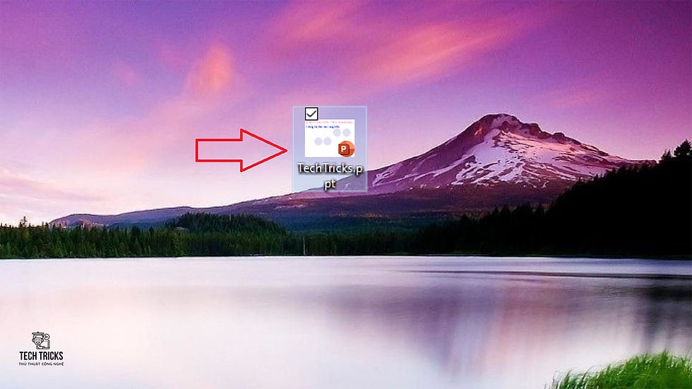 Cách đặt mật khẩu File PowerPoint
