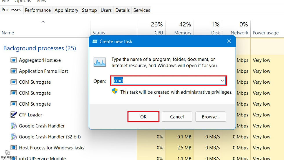 Khắc phục thanh Taskbar bị đơ Trên Windows 11