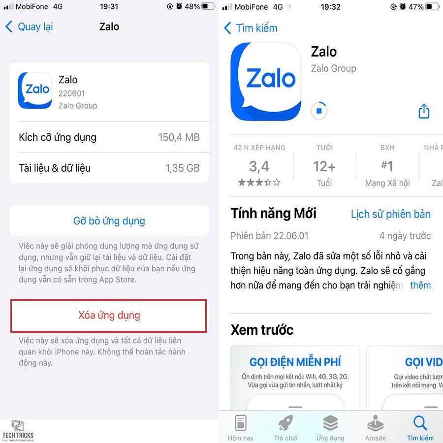 Khắc phục lỗi Zalo không gọi được trên iphone