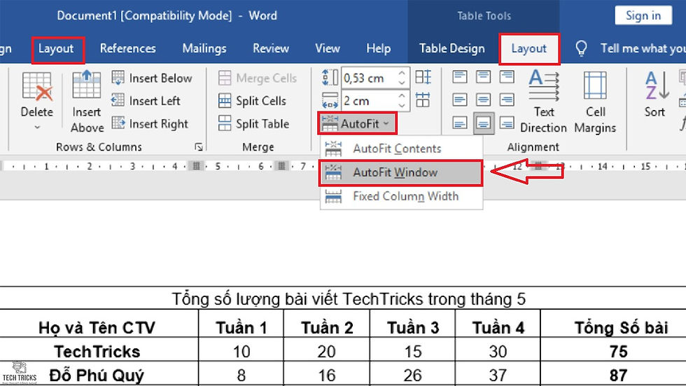 Copy bảng dữ liệu trong Excel sang Word vẫn giữ định dạng