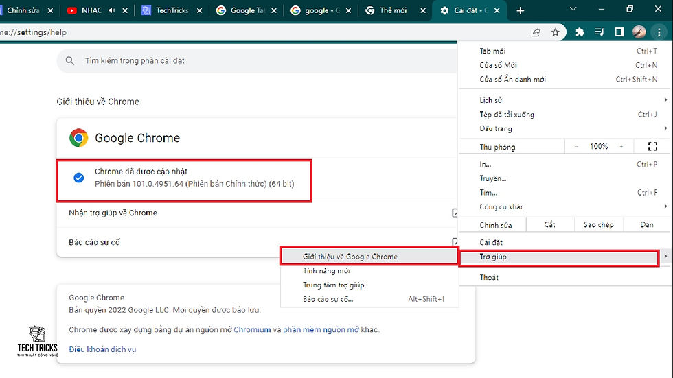 Cách bật tính năng Tab Preview trên Google