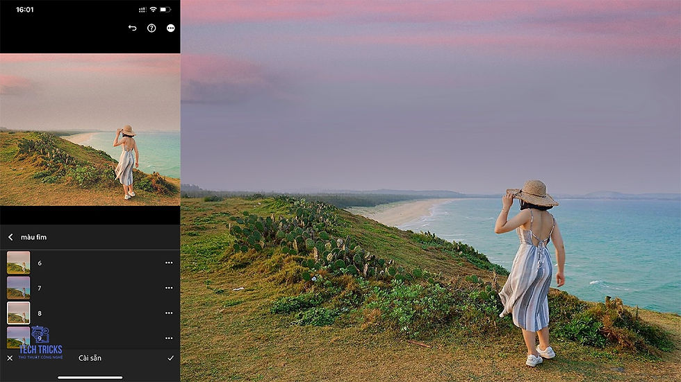 Chia sẻ 10 preset màu Film cho Lightroom Mobile