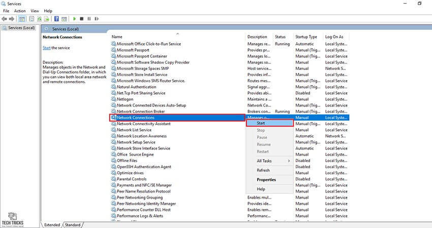 Sửa lỗi không bắt được wifi trên Windows