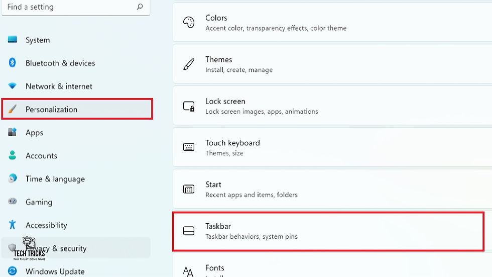 Cách tắt tính năng Widget trên Windows 11