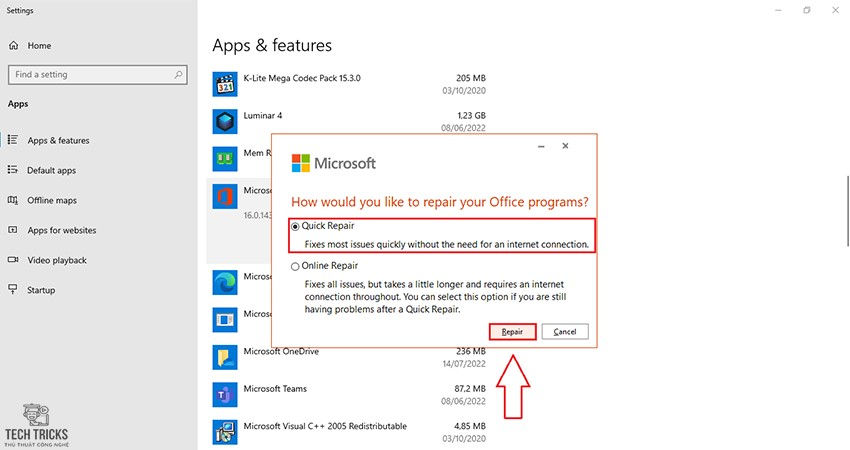 Khắc phục lỗi Not Responding trong Word