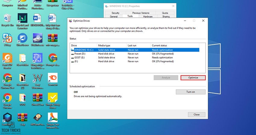 Sửa lỗi has stopped working trên Windows