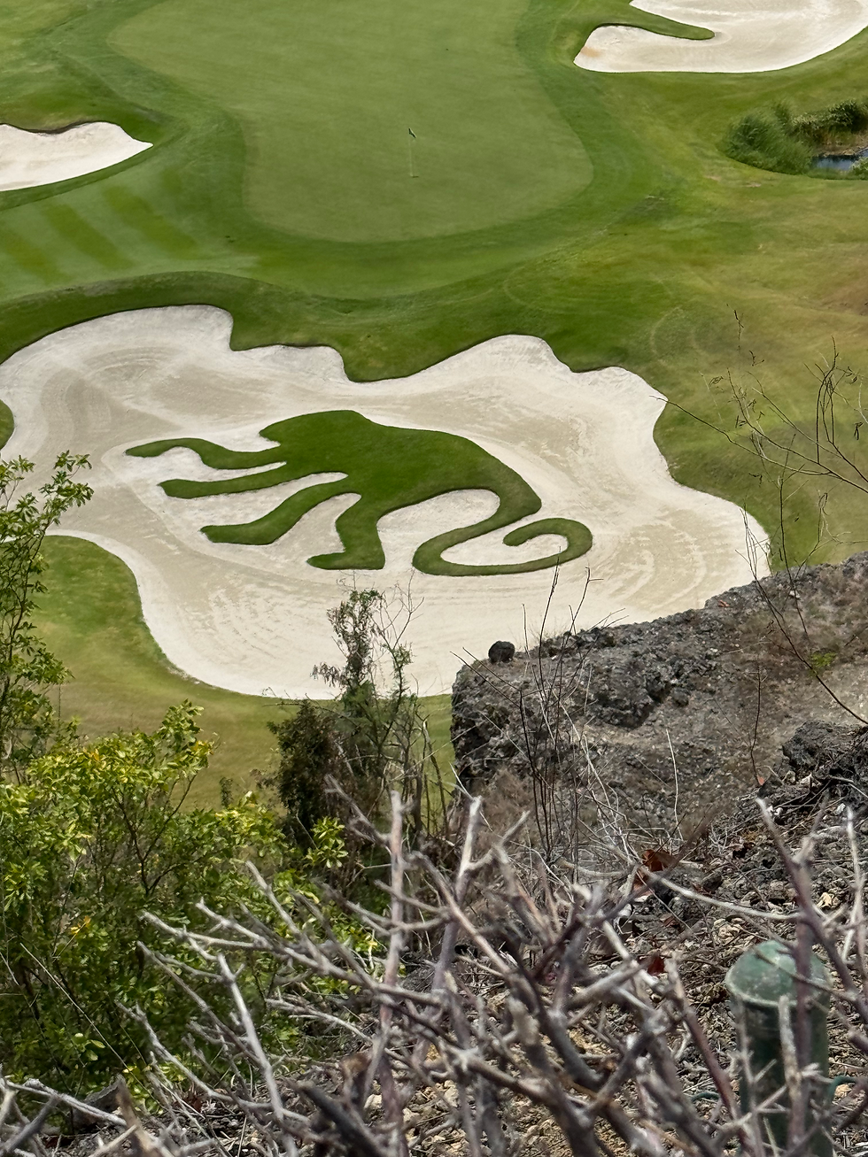 Details on the golf course