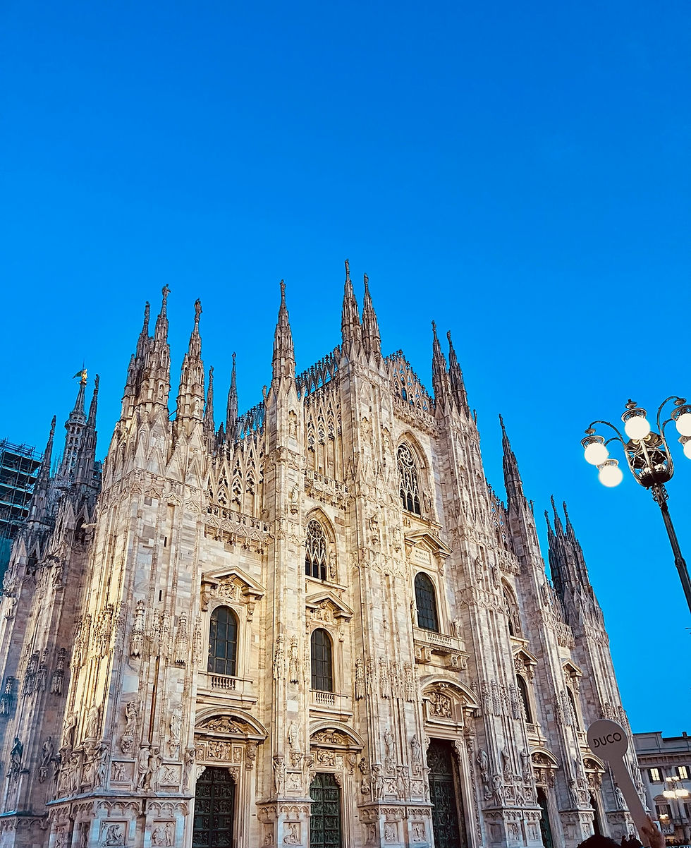 The Duomo of Milano
