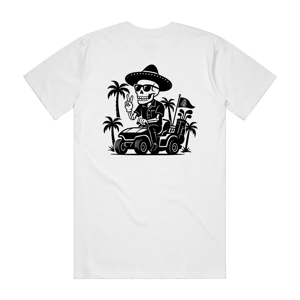 Thumbnail: Los Golfers El Caddie Calavera Tee